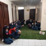 برگزاری مانور زلزله در مدارس فرزانه