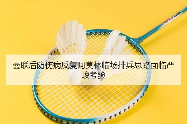 曼联后防伤病反复阿莫林临场排兵思路面临严峻考验